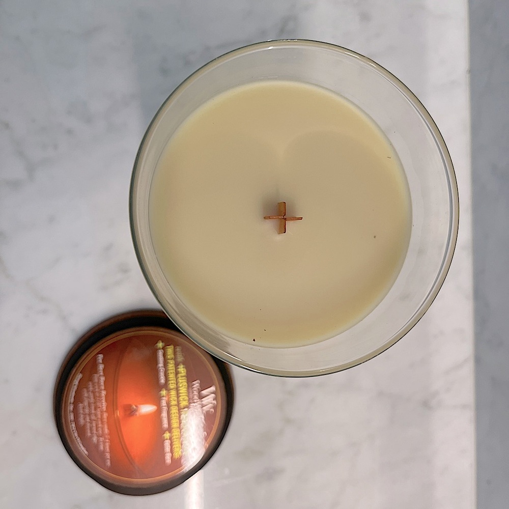 WoodWick Crackle Candles “Warm Wool”